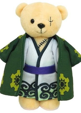 Kumamate ONE PIECE Bear Plush & Outfit Set Zorojurou