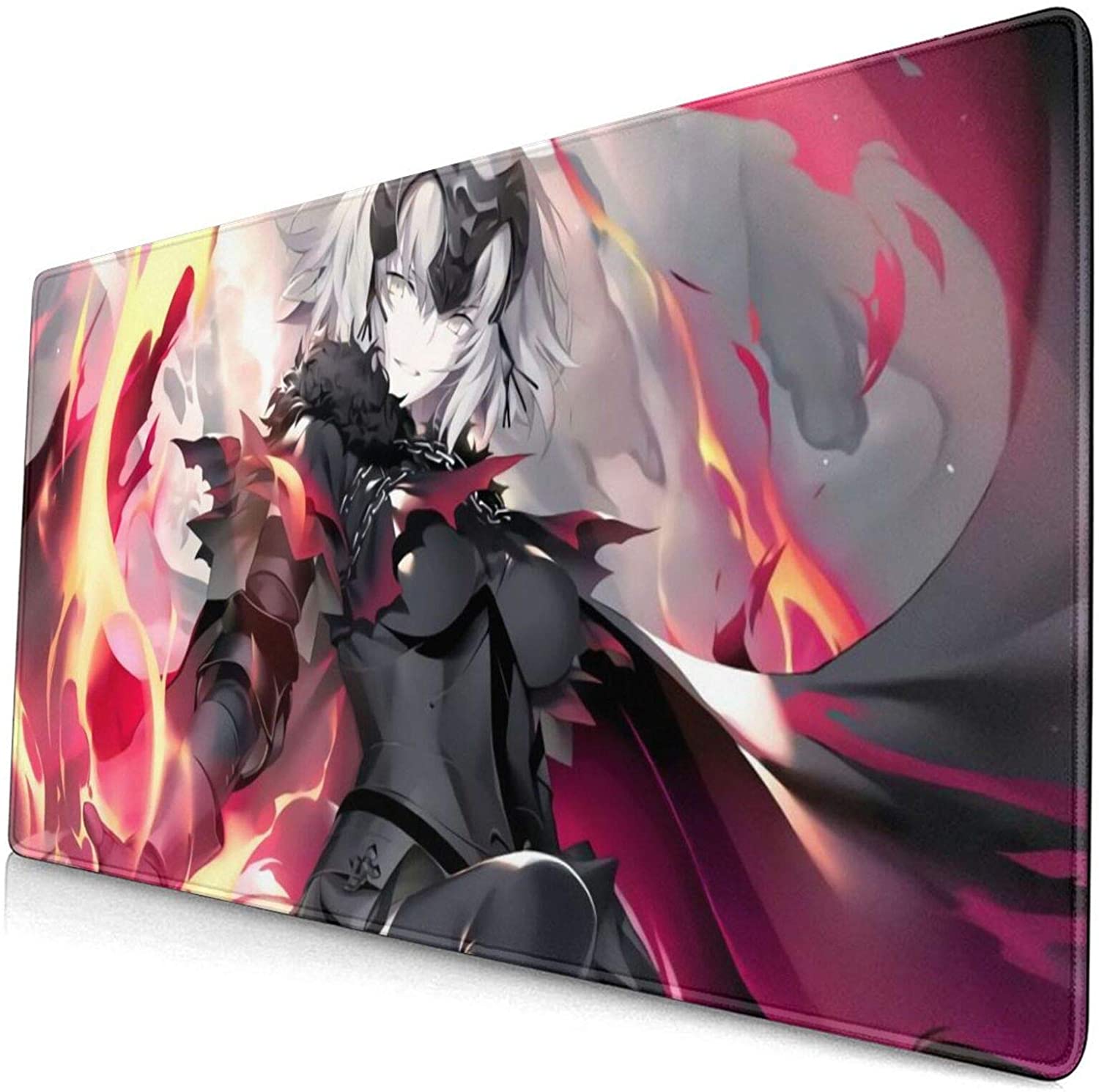 Large Mouse Pad Fate Jeanne d'Arc Alternate Anime Rubber Pad Gaming Mouse Pad Large Wireless Mouse Pad for Computer Peripherals | animota
