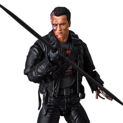 Mafex No.191 MAFEX T-800 (T2: BATTLE DAMAGE Ver.) | animota