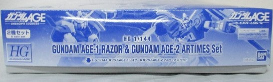HG 1/144 Gundam AGE-1 Razor & Gundam AGE-2 Ultimate Set | animota