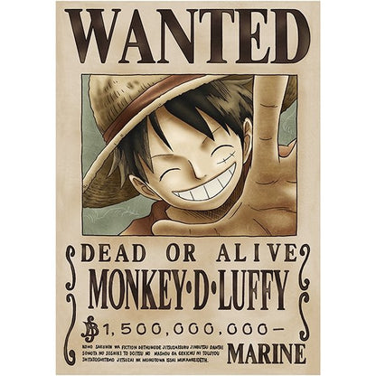 "One Piece" Characters Wanted Poster | animota