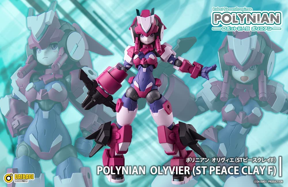 Polynian Olivier (ST Peace Clay F) Complete Model Action Figure | animota