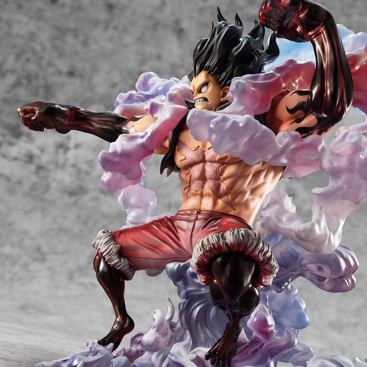 luffy gear 4 snakeman figure Portrait of Pirates One Piece SA-MAXIMUM Monkey D Luffy Gear 4 Snakeman ABS & PVC