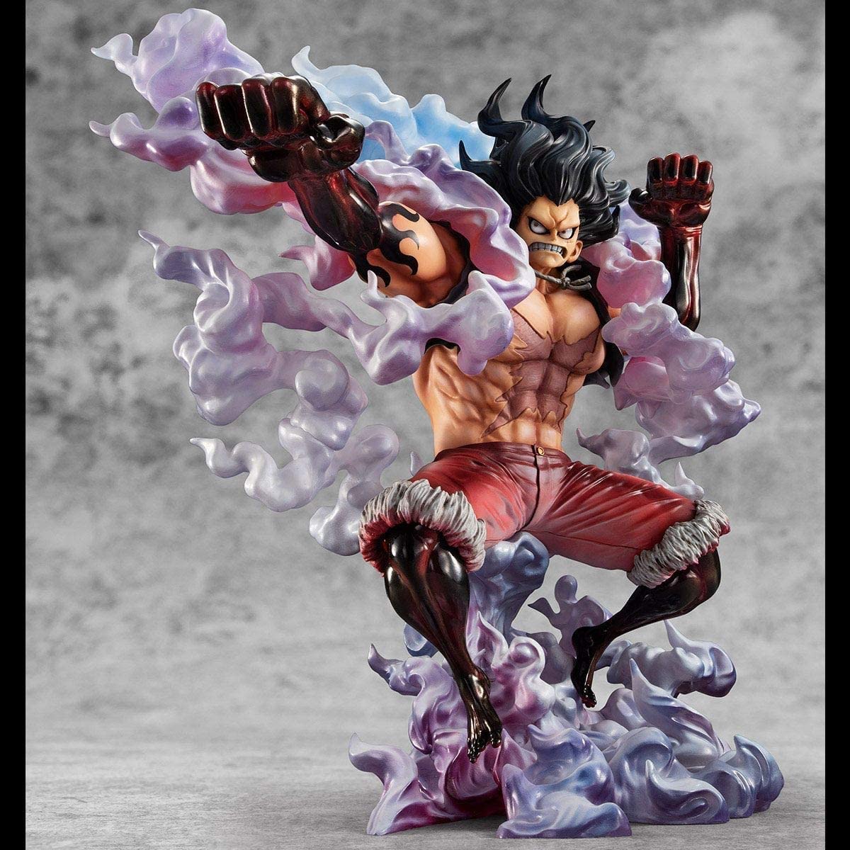 Portrait of Pirates One Piece SA-MAXIMUM Monkey D Luffy Gear 4 Snakeman ABS & PVC Painted Finished Figure | animota