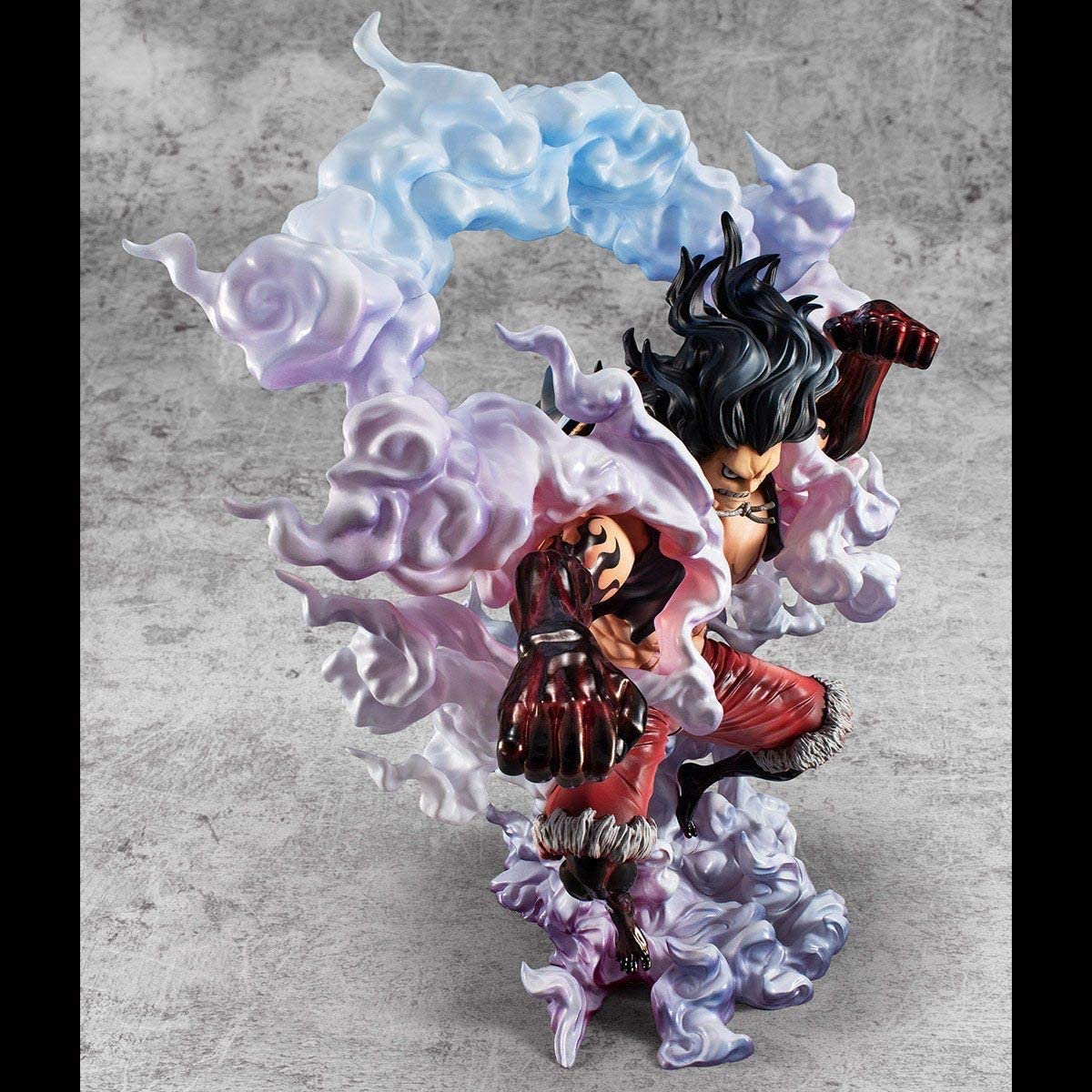 luffy gear 4 snakeman figure Portrait of Pirates One Piece SA-MAXIMUM Monkey D Luffy Gear 4 Snakeman ABS & PVC