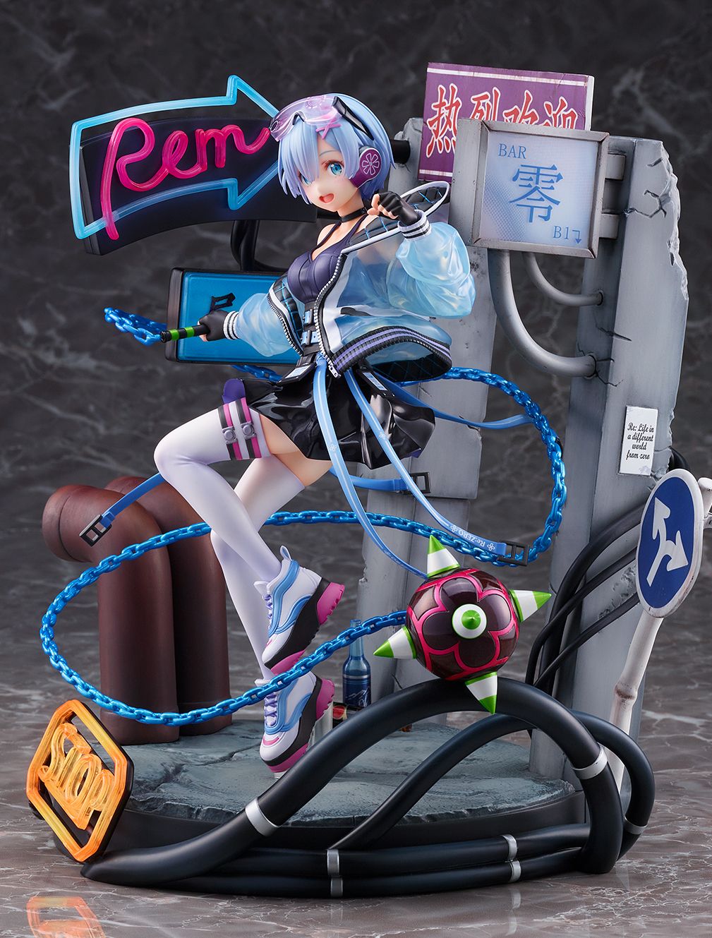 Rem -Neon City Ver.- 1/7th Scale Figure | animota