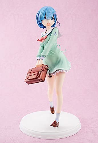 Re:ZERO -Starting Life in Another World- Rem High School Uniform Ver. 1/7 Complete Figure | animota