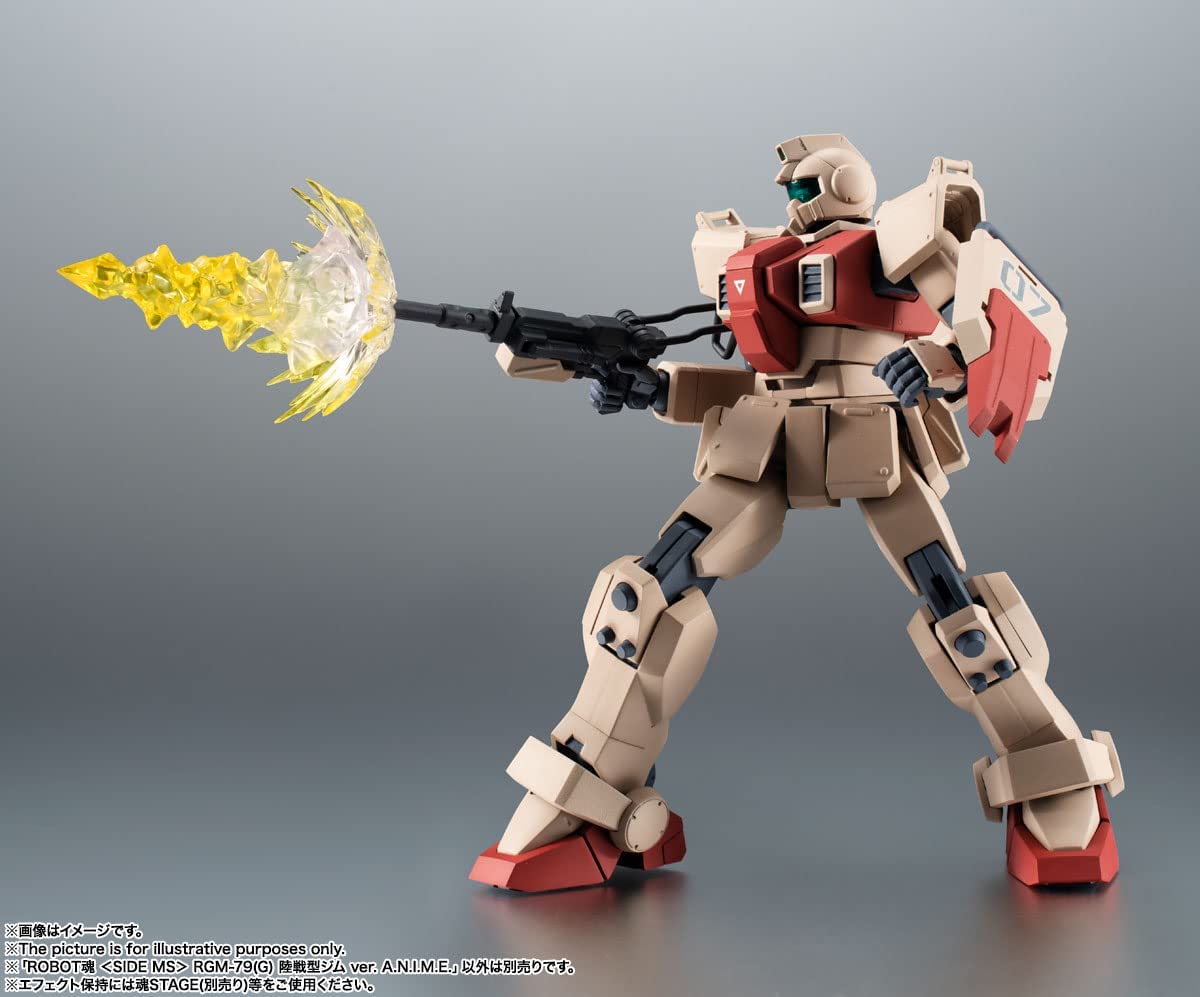 Robot Spirits -SIDE MS- RGM-79 (G) GM Ground Type ver. A.N.I.M.E. "Mobile Suit Gundam The 08th MS Team" | animota