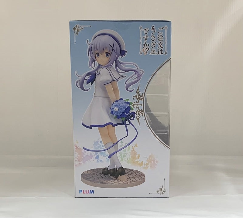 PLUM (SUMMER UNIFORM) 1/7pvc figure resale version (Is it a rabbit ??) | animota