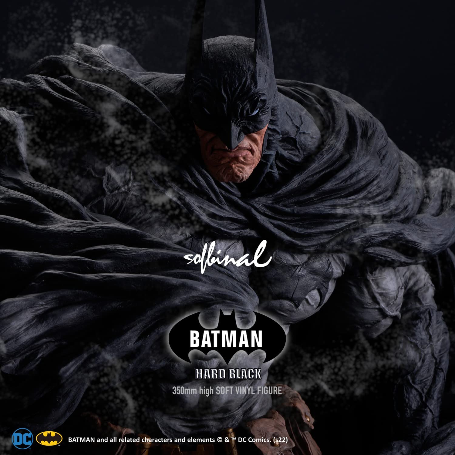 sofbinal Batman Hard Black Ver. Complete Figure | animota
