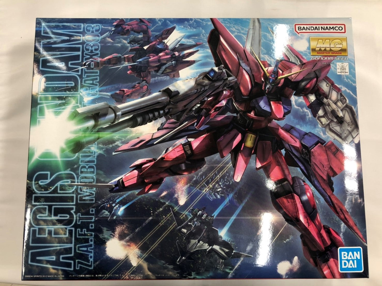 MG GAT-X303 Aegis Gundam Bandai Spirits Version | animota