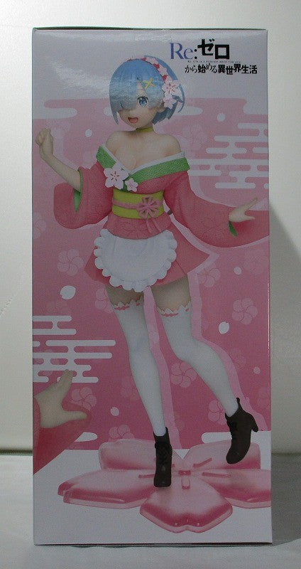 Taito Re: Different World Life Precious Figure Rem Original Sakura Image Ver. Renewal | animota